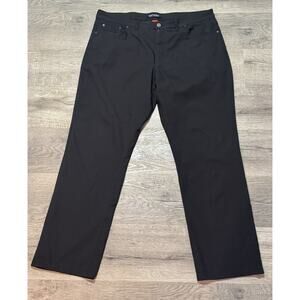 Bluffworks Ascender Pants Mens 38x32 Black Regular Fit Travel Chinos Comfort
